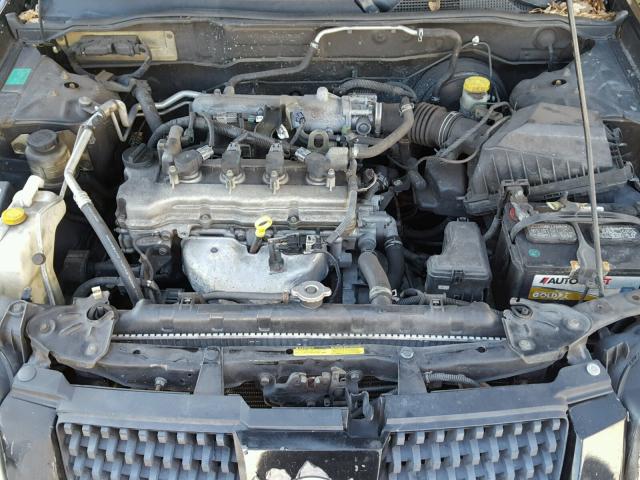 3N1CB51D64L475508 - 2004 NISSAN SENTRA 1.8 BLACK photo 7