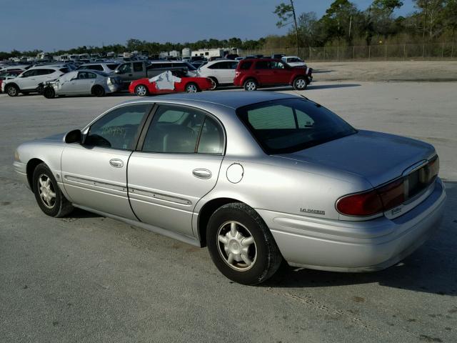 1G4HR54K11U279112 - 2001 BUICK LESABRE LI SILVER photo 3