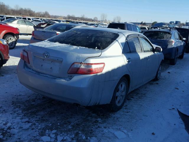 4T1BE46K67U627472 - 2007 TOYOTA CAMRY NEW SILVER photo 4