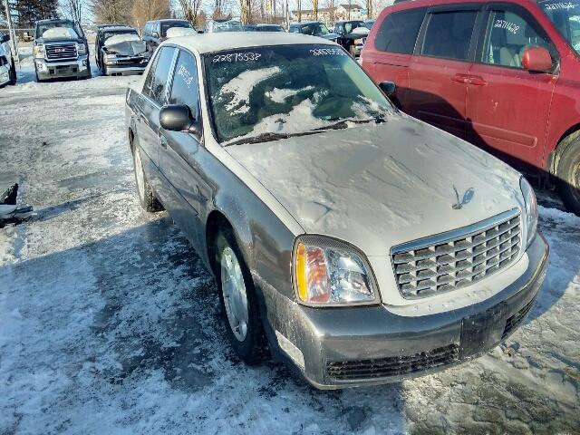 1G6KD54YX1U232502 - 2001 CADILLAC DEVILLE GRAY photo 1