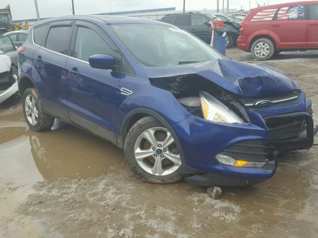 1FMCU9G9XFUA67972 - 2015 FORD ESCAPE SE BLUE photo 1