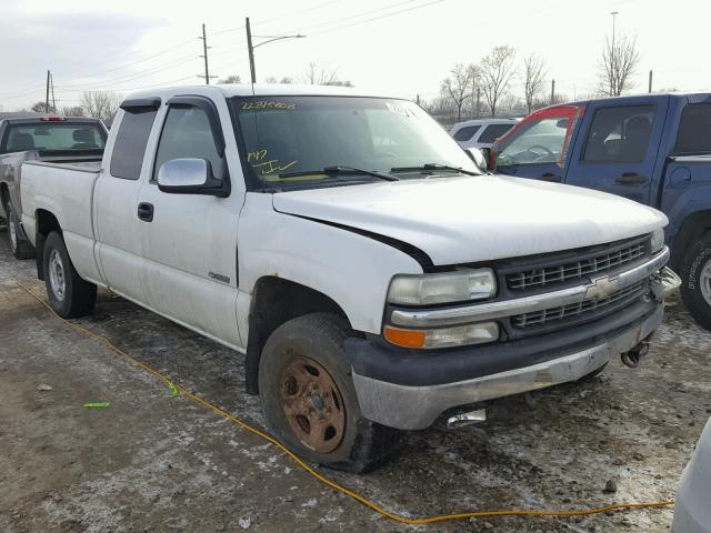 2GCEK19TXY1328996 - 2000 CHEVROLET SILVERADO WHITE photo 1