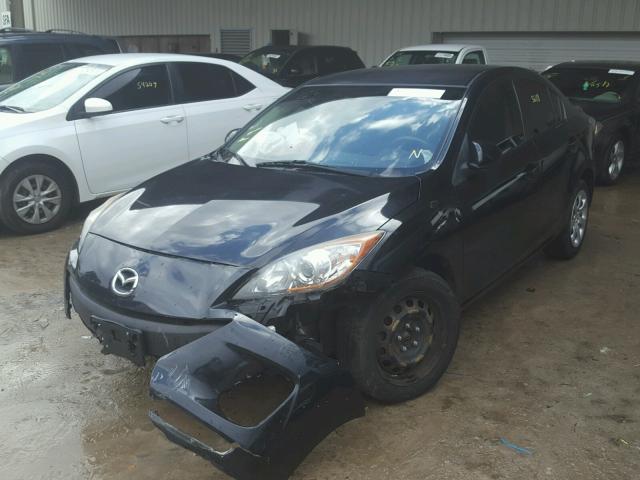 JM1BL1UG6C1507139 - 2012 MAZDA 3 I BLACK photo 2