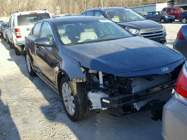 5XXGN4A70FG438656 - 2015 KIA OPTIMA EX BLUE photo 1