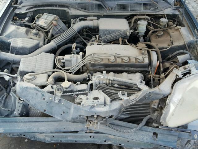 1HGEJ6121YL008755 - 2000 HONDA CIVIC DX GREEN photo 7