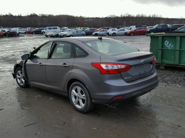 1FADP3F29DL262066 - 2013 FORD FOCUS SE GRAY photo 3