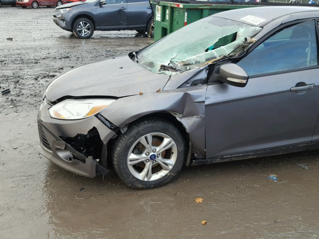 1FADP3F29DL262066 - 2013 FORD FOCUS SE GRAY photo 9