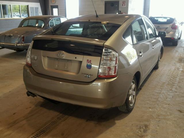 JTDKB20U063131633 - 2006 TOYOTA PRIUS GOLD photo 4