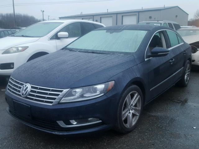 WVWBP7AN3DE502758 - 2013 VOLKSWAGEN CC SPORT BLUE photo 2