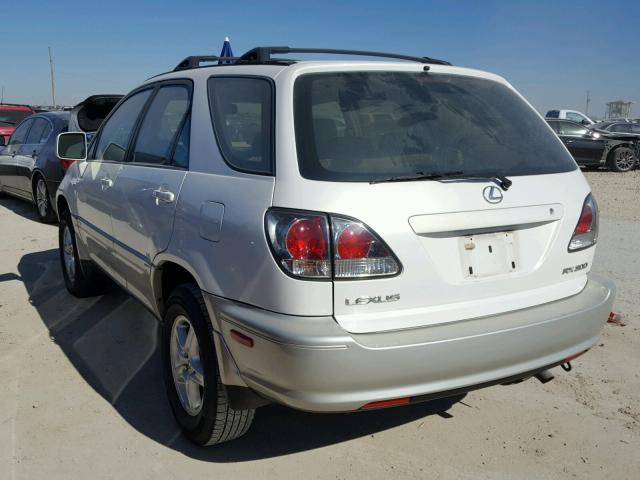 JTJHF10UX20259573 - 2002 LEXUS RX 300 WHITE photo 3