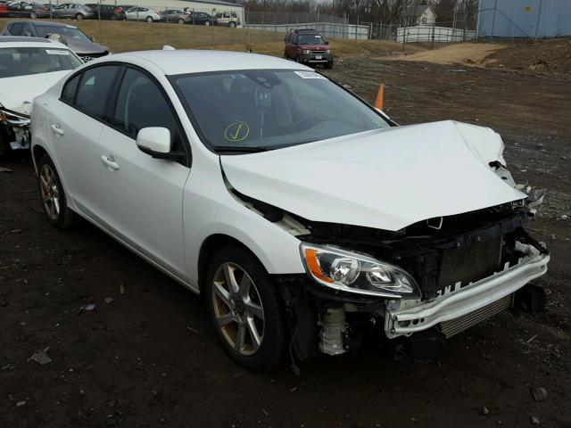 YV1612FS2E2284619 - 2014 VOLVO S60 T5 WHITE photo 1