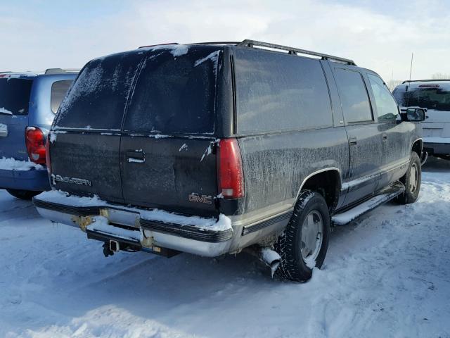 1GKFK16R7XJ706147 - 1999 GMC SUBURBAN K BLACK photo 4