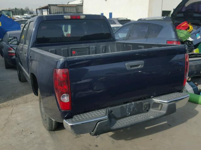 1GCCS139788167802 - 2008 CHEVROLET COLORADO BLUE photo 3