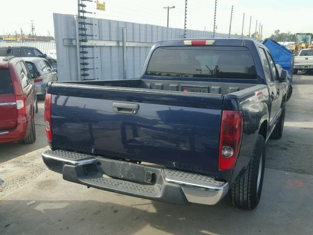 1GCCS139788167802 - 2008 CHEVROLET COLORADO BLUE photo 4