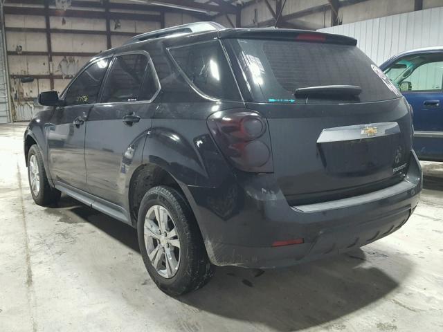 2GNALCEK2F6304395 - 2015 CHEVROLET EQUINOX LT BLACK photo 3