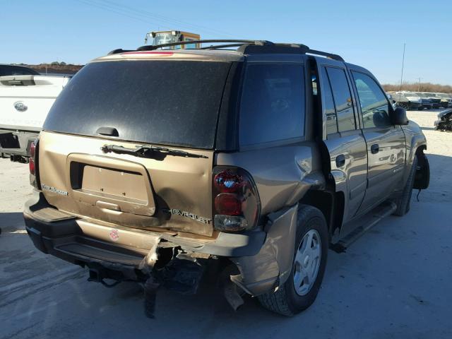 1GNDS13SX32251431 - 2003 CHEVROLET TRAILBLAZE GOLD photo 4