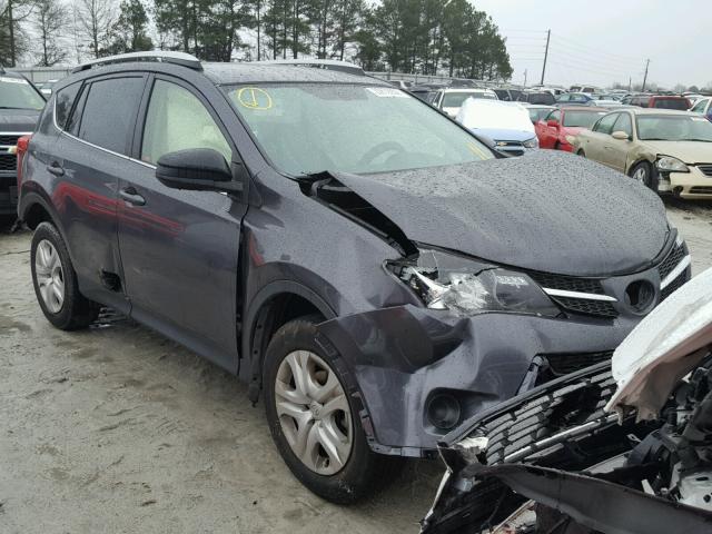 JTMZFREV4EJ003192 - 2014 TOYOTA RAV4 LE GRAY photo 1