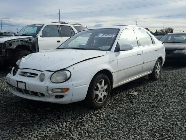 KNAFB161415032106 - 2001 KIA SPECTRA GS WHITE photo 2