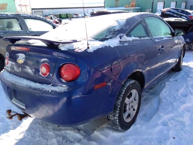 1G1AJ15FX67843829 - 2006 CHEVROLET COBALT LS BLUE photo 4