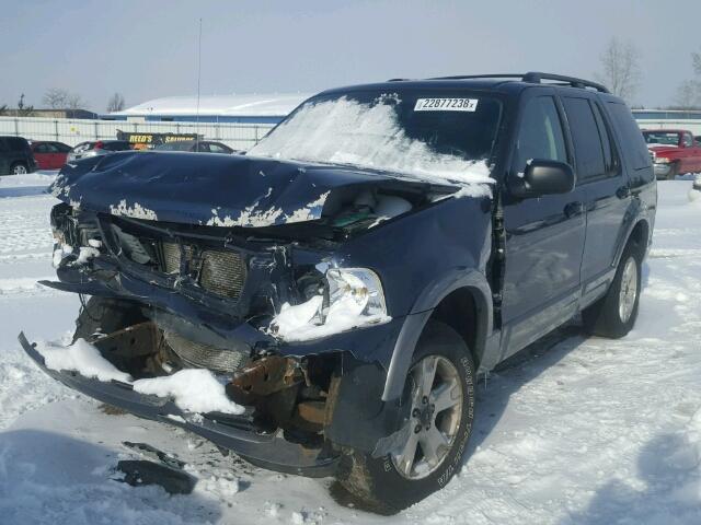 1FMZU73K33ZA71304 - 2003 FORD EXPLORER X BLUE photo 2