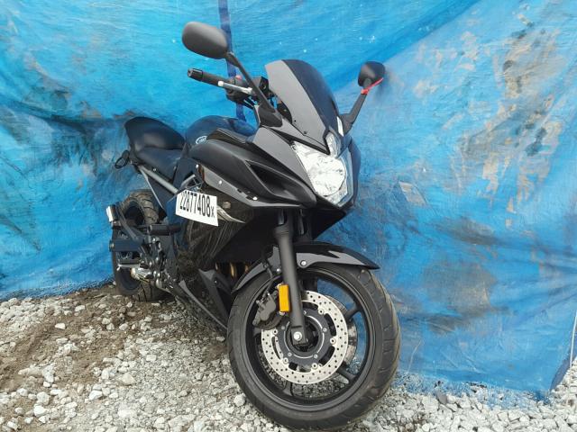 JYARJ18E1EA013153 - 2014 YAMAHA FZ6 R BLACK photo 1