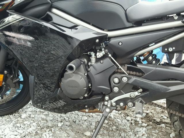 JYARJ18E1EA013153 - 2014 YAMAHA FZ6 R BLACK photo 7