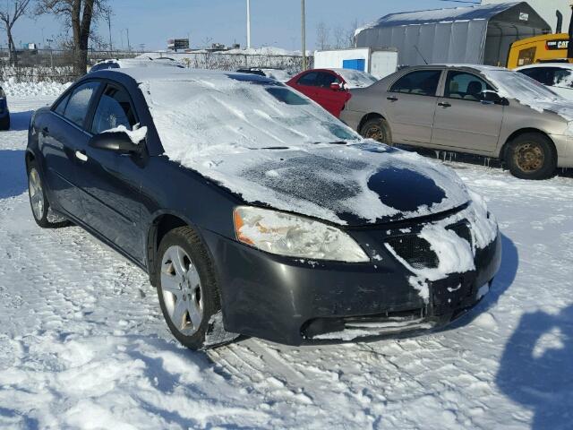 1G2ZG58B174120757 - 2007 PONTIAC G6 BASE GRAY photo 1