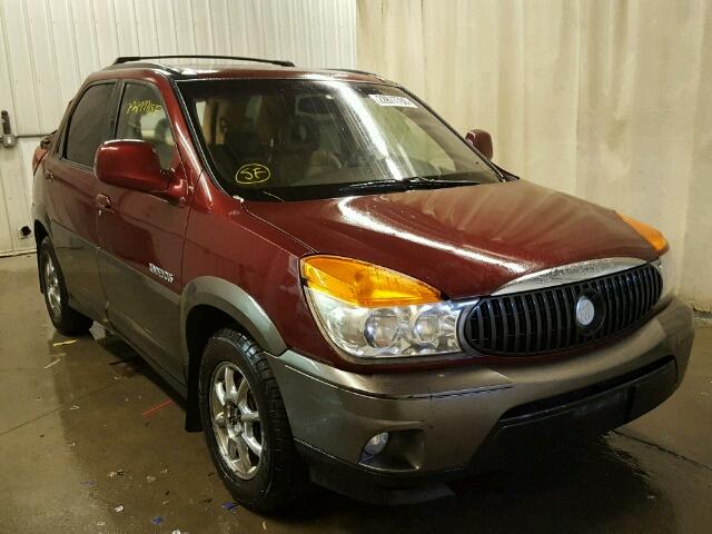 3G5DB03E12S502411 - 2002 BUICK RENDEZVOUS MAROON photo 1