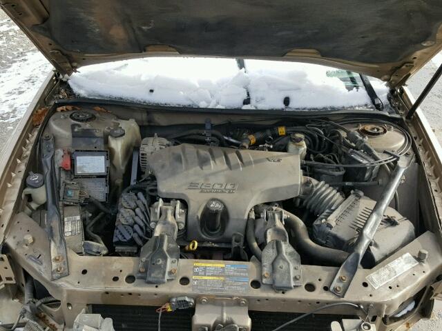 2G1WH52K059238385 - 2005 CHEVROLET IMPALA LS GOLD photo 7