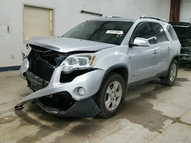 1GKER23D49J158620 - 2009 GMC ACADIA SLT ვერცხლისფერი ფოტო 2
