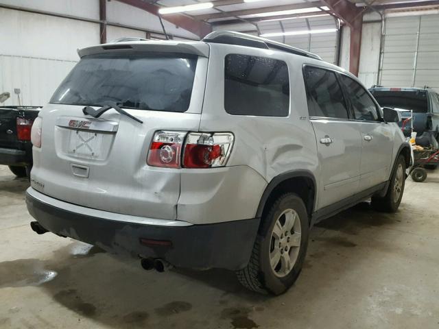 1GKER23D49J158620 - 2009 GMC ACADIA SLT ვერცხლისფერი ფოტო 4