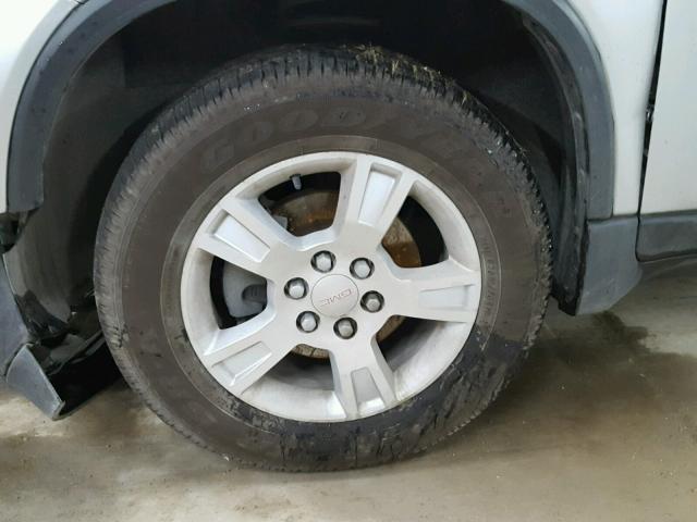 1GKER23D49J158620 - 2009 GMC ACADIA SLT ვერცხლისფერი ფოტო 9