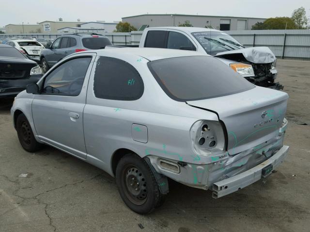 JTDAT123920254088 - 2002 TOYOTA ECHO SILVER photo 3