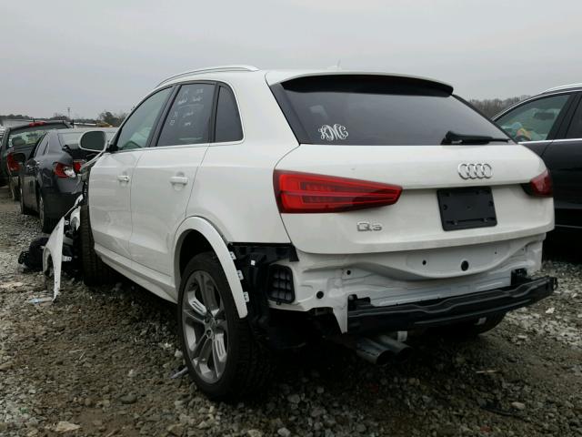 WA1FCCFSXHR017756 - 2017 AUDI Q3 PRESTIG WHITE photo 3