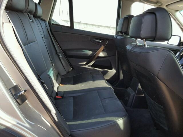 WBXPC93488WJ11044 - 2008 BMW X3 3.0SI GOLD photo 6