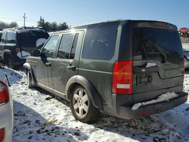 SALAG25475A330736 - 2005 LAND ROVER LR3 HSE GREEN photo 3