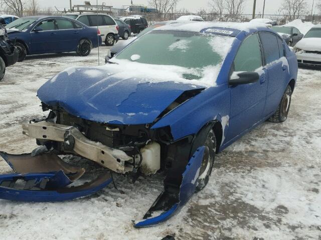 1G8AL52F74Z176971 - 2004 SATURN ION LEVEL BLUE photo 2