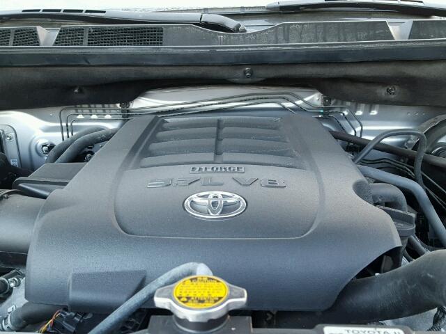 5TFGW5F16GX195937 - 2016 TOYOTA TUNDRA CRE SILVER photo 7