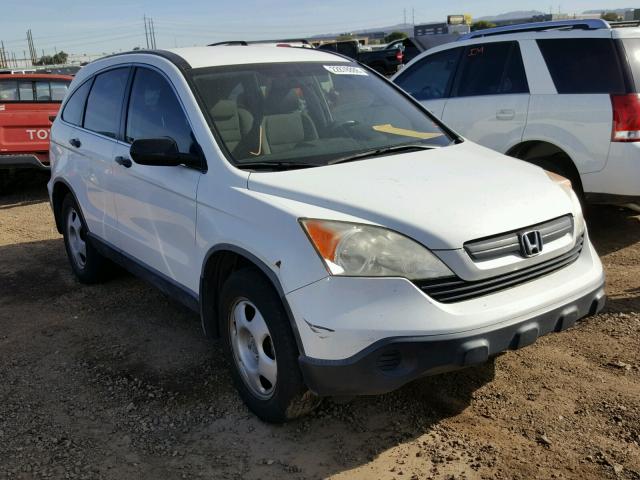 JHLRE38367C079937 - 2007 HONDA CR-V LX WHITE photo 1