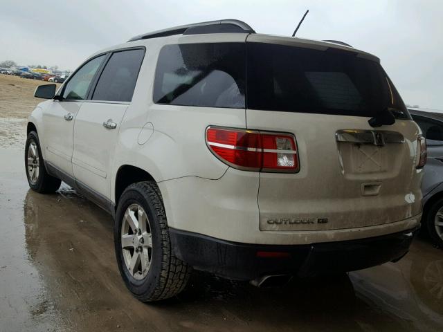 5GZER237X7J159014 - 2007 SATURN OUTLOOK XR თეთრი ფოტო 3