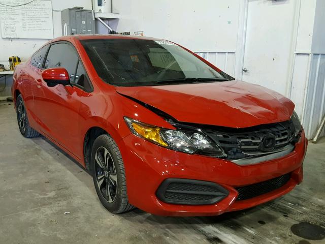 2HGFG3B8XFH517337 - 2015 HONDA CIVIC EX RED photo 1