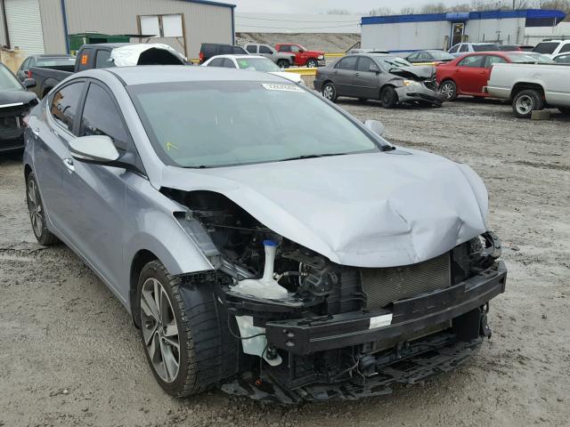 5NPDH4AE9FH616982 - 2015 HYUNDAI ELANTRA SE GRAY photo 1