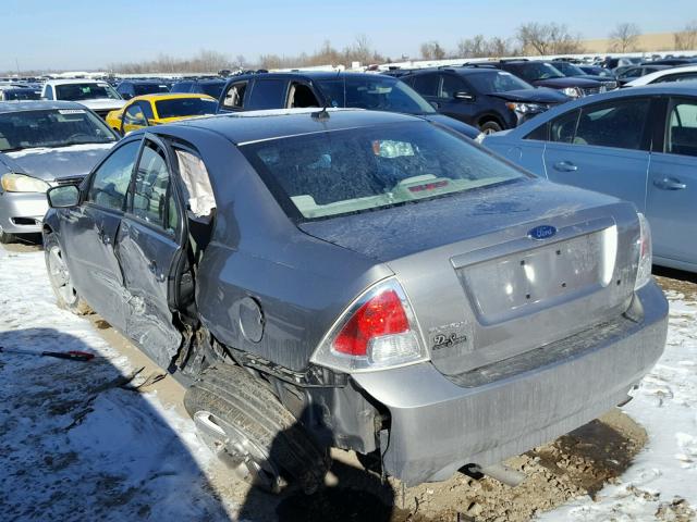 3FAHP07159R169883 - 2009 FORD FUSION SE SILVER photo 3