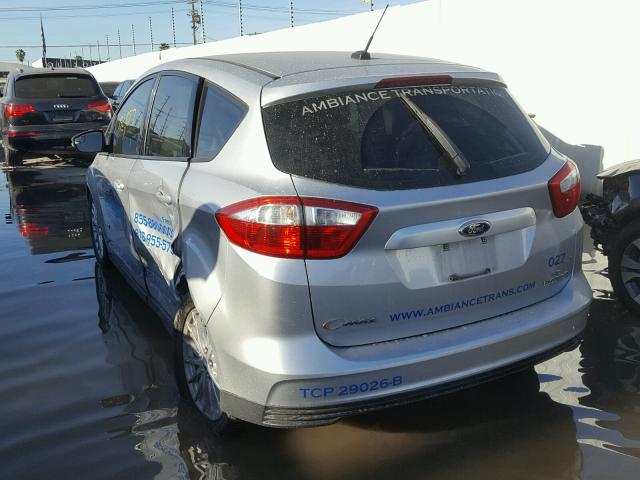 1FADP5AU3DL530758 - 2013 FORD C-MAX SE SILVER photo 3