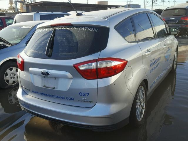 1FADP5AU3DL530758 - 2013 FORD C-MAX SE SILVER photo 4