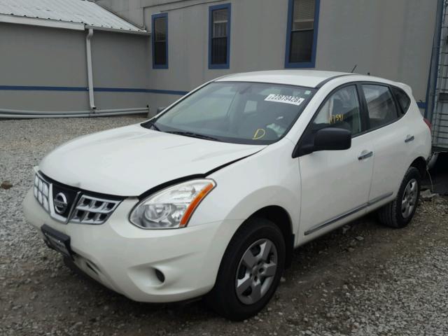 JN8AS5MT0BW180178 - 2011 NISSAN ROGUE S WHITE photo 2