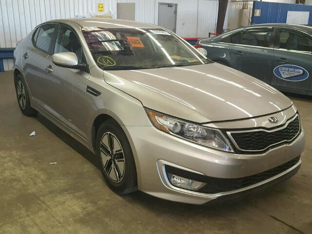 KNAGM4AD1D5052755 - 2013 KIA OPTIMA HYB SILVER photo 1