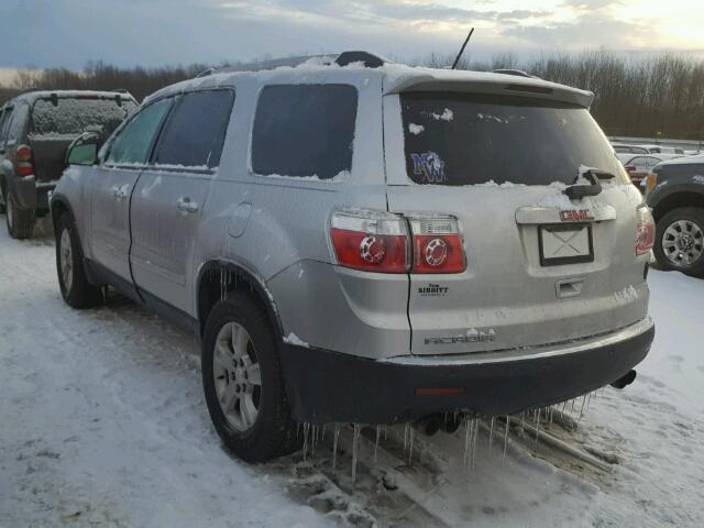 1GKKRPED8BJ396568 - 2011 GMC ACADIA SLE SILVER photo 3