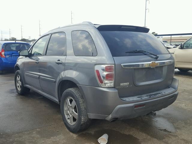 2CNDL63F066178031 - 2006 CHEVROLET EQUINOX LT SILVER photo 3