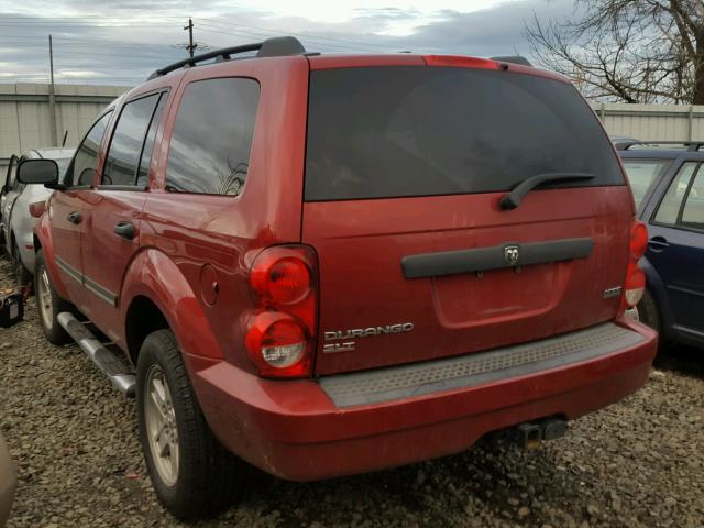 1D8HB48208F139758 - 2008 DODGE DURANGO SL RED photo 3